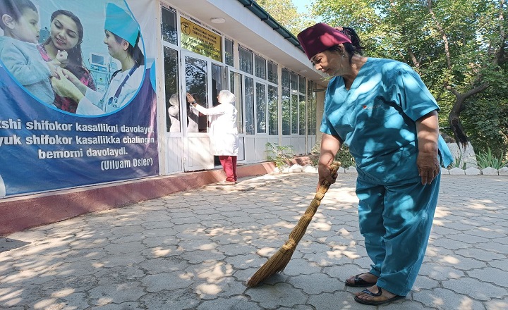 Samarqandda hashar boshlandi