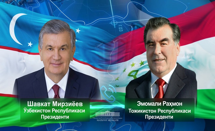 O‘Zbekiston Respublikasi Prezidenti Shavkat Mirziyoyev Tojikiston Respublikasi Prezidenti Emomali Rahmon Bilan Telfon Orqali Muloqot Qildi.