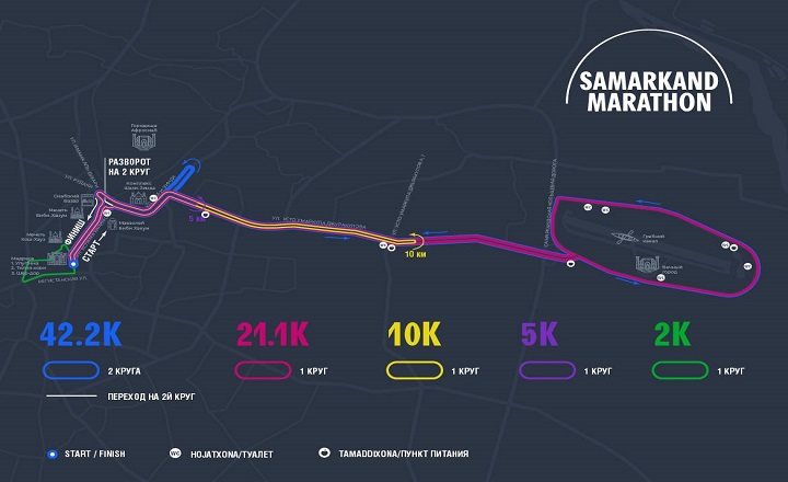 Joriy Yilning 3-Noyabr Kuni Samarqand Shahrida “Samarkand Marathon-2024” Xalqaro Marafoni BoʻLib OʻTadi.