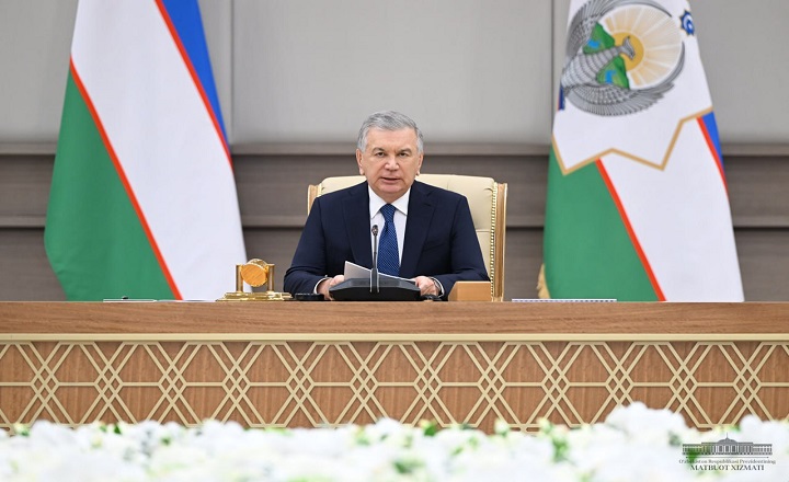 Prezident Shavkat Mirziyoyev Raisligida Videoselektor Yig‘Ilishi Boshlandi.