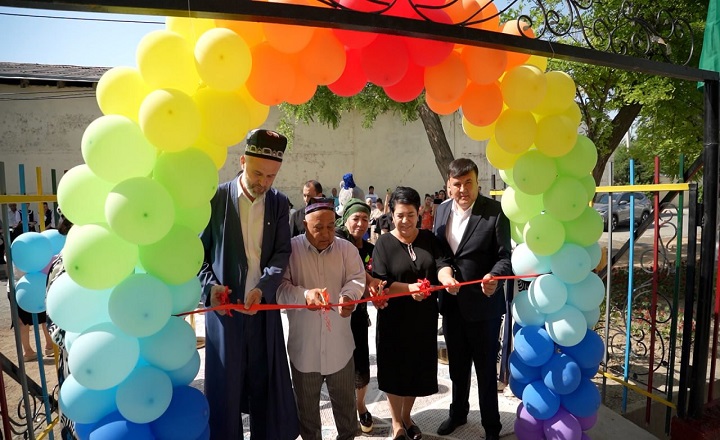 Samarqand shahrida yana bir maktabgacha ta’lim tashkiloti binosi foydalanishga topshirildi