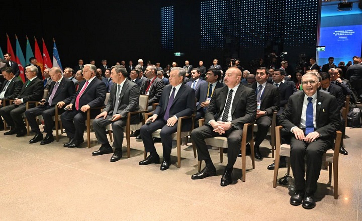 Budapeshtdagi Turkiy Davlatlar Tashkilotining Norasmiy Sammiti Doirasida Prezident Shavkat Mirziyoyev Tashabbusi Bilan Ta’Sis Etilgan Alisher Navoiy Nomidagi Xalqaro Mukofotni Topshirish Маросими Bo‘Lib O‘Tdi.
