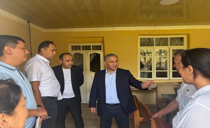 O'Zbekiston Mahallalari Uyushmasi Raisi Samarqand Shahrida