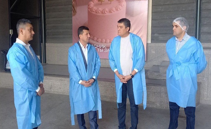 SHahar hokimi sanoat korxonalarida bo‘ldi