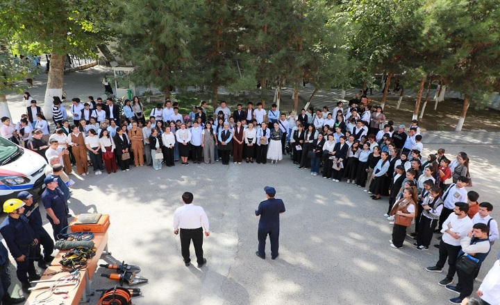 Samarqand shahrida yong‘indan ogohlik tadbirlari davom etmoqda