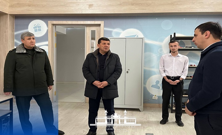 Ayni paytda Samarqand shahar hokimi Fazliddin Umarov "Yoshlar texnoparki"da yoshlar uchun yaratilgan sharoitlar bilan tanishmoqda.