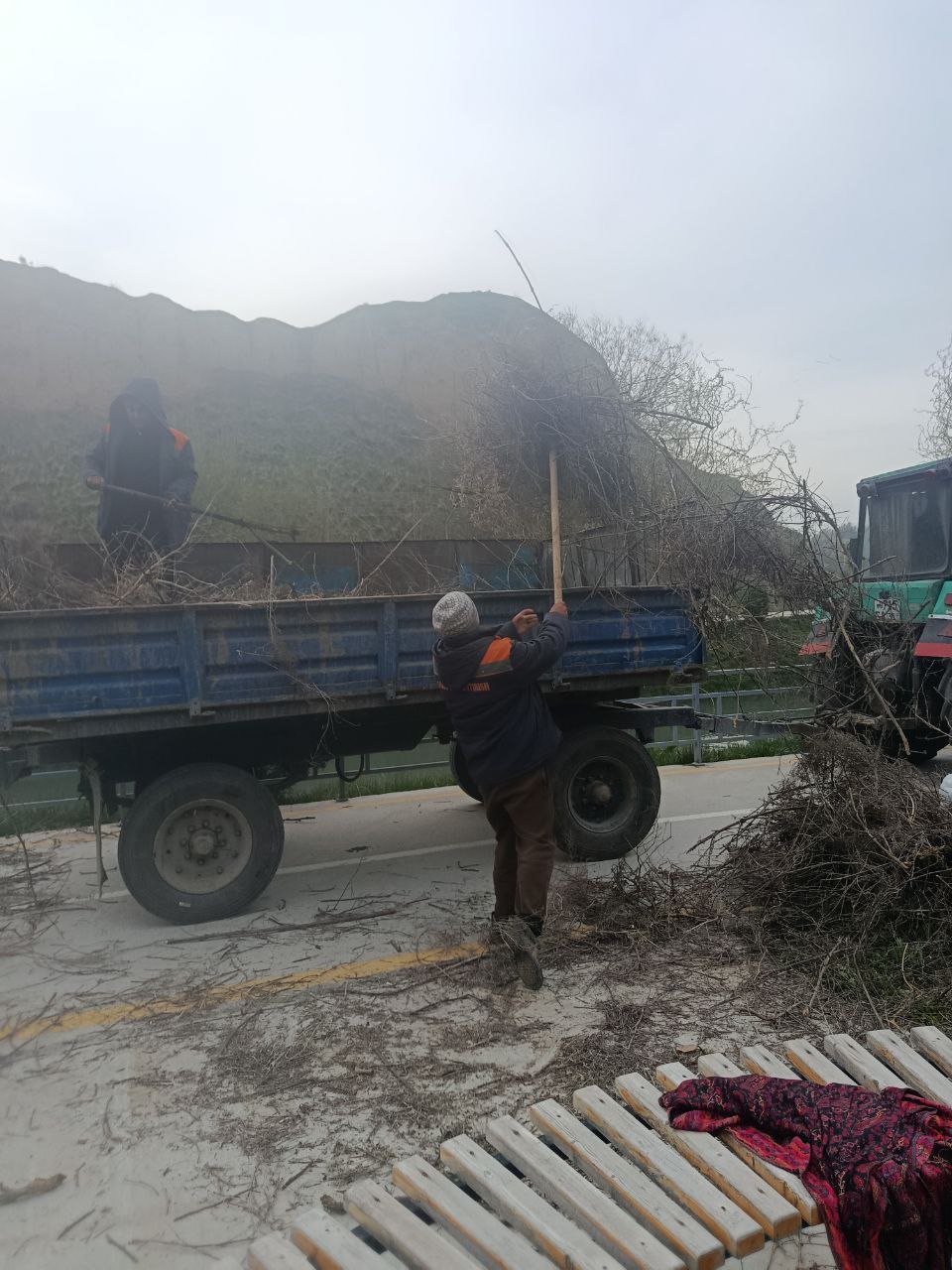 Samarqand shahrining "Siyob" kanali hududida obodonlashtirish ishlari olib borildi.